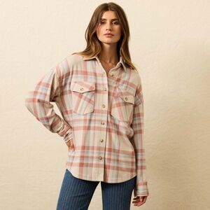 Faherty Legend™ Sweater Overshirt - Lakeside Plaid